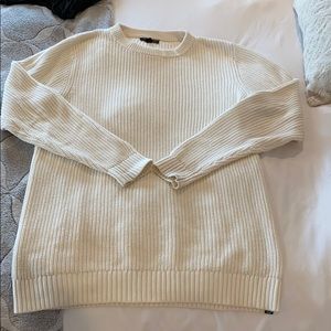 Nordstrom Treasure & Bond Cream Sweater Dress LG